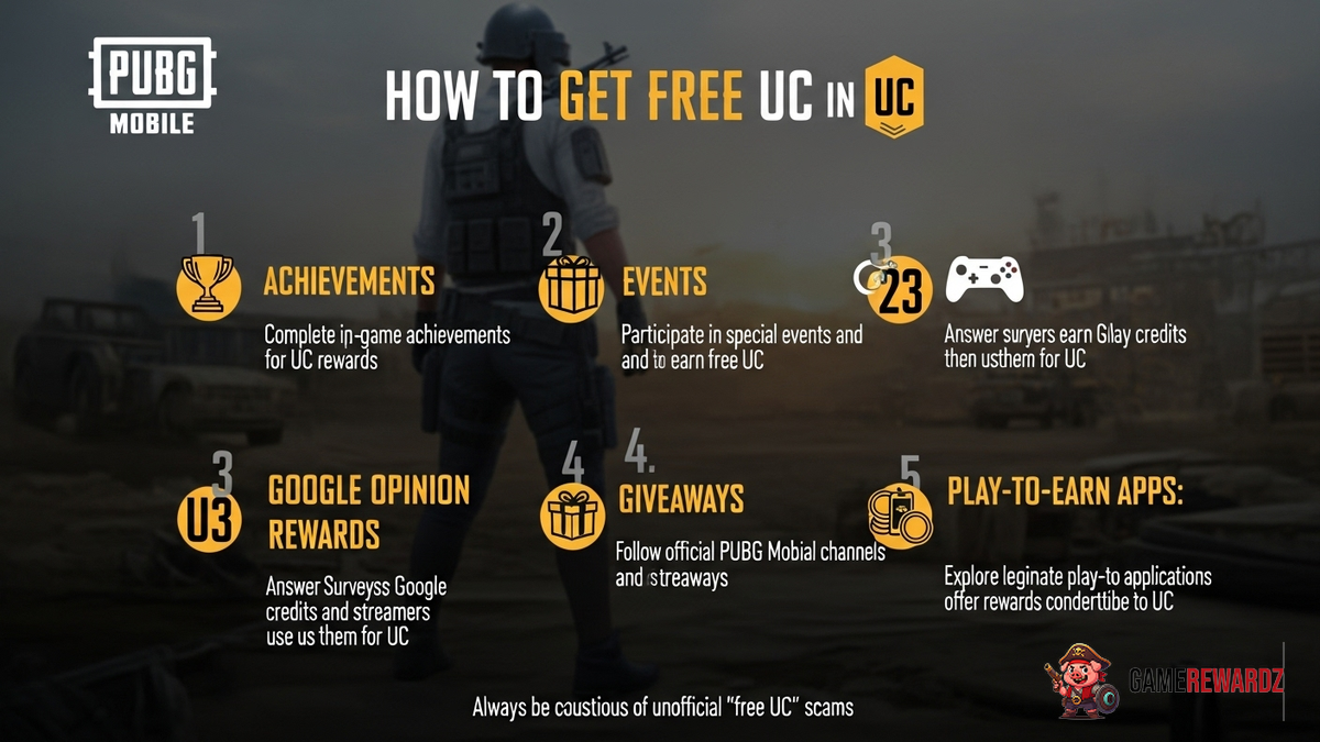 PUBG Mobile How to Get Free UC